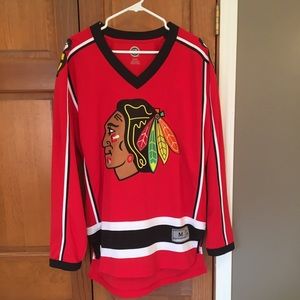 Chicago Blackhawks red men’s Hockey jersey Medium